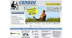 Desktop Screenshot of cenedi.brs.com.br